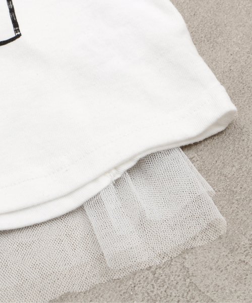 allolun.（オールオルン）の「リメイクＴシャツ（Tシャツ/カットソー・キッズ・オフホワイト・140/110/130/100/90/120）」の9枚目の写真