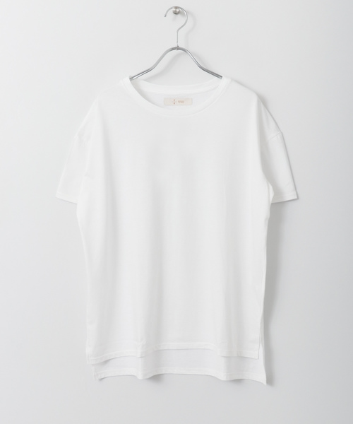 F by ROSSO(エフバイロッソ)の「F by ROSSO クルーネックビックTシャツ(Tシャツ/カットソー・レディース・ホワイト/ブラック/グリーン/ボルドー・FREE)」の19枚目の写真