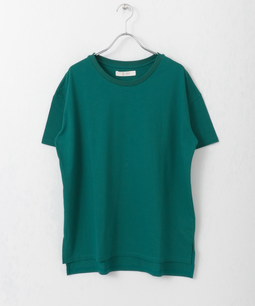 F by ROSSO(エフバイロッソ)の「F by ROSSO クルーネックビックTシャツ(Tシャツ/カットソー・レディース・ホワイト/ブラック/グリーン/ボルドー・FREE)」の21枚目の写真