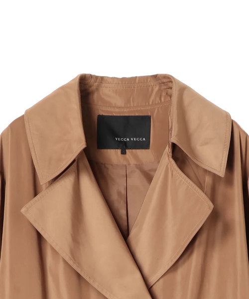 YECCA VECCA（イェッカヴェッカ）の「トレンチコート（トレンチコート・レディース・ネイビー/キャメル・FREE）」の12枚目の写真