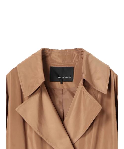 YECCA VECCA（イェッカヴェッカ）の「トレンチコート（トレンチコート・レディース・ネイビー/キャメル・FREE）」の6枚目の写真