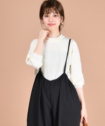 natural couture | ぽこぽこレトロドットニット(ニット/セーター)