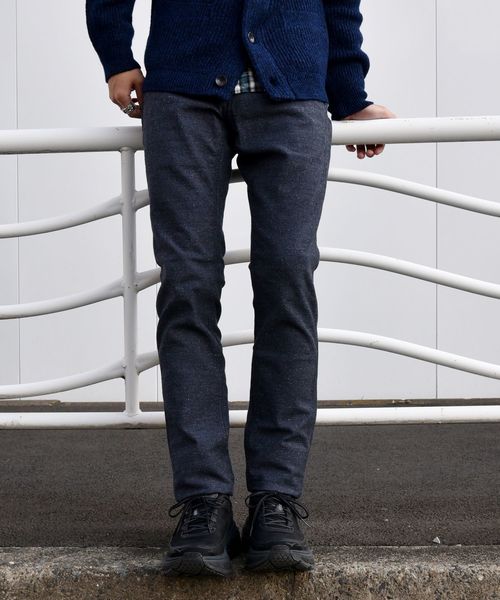 SHIPS（シップス）の「SC: ジャズネップ テーパード パンツ（チノパンツ・メンズ・ネイビー/チャコールグレー・29inch/30inch/31inch/32inch/33inch/34inch）」の2枚目の写真