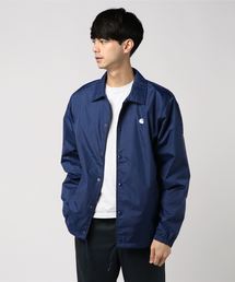 カーハート　ブラック Cロゴ コーチジャケット Carhartt WIP（カーハートダブリューアイピー）の「C WIP COACH