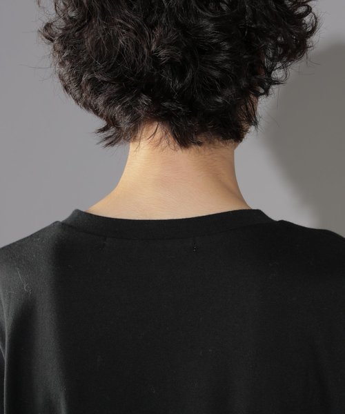 PAGEBOY（ページボーイ）の「スペースロックＴシャツ（Tシャツ/カットソー・レディース・チャコールグレー/ブラック・FREE）」の8枚目の写真