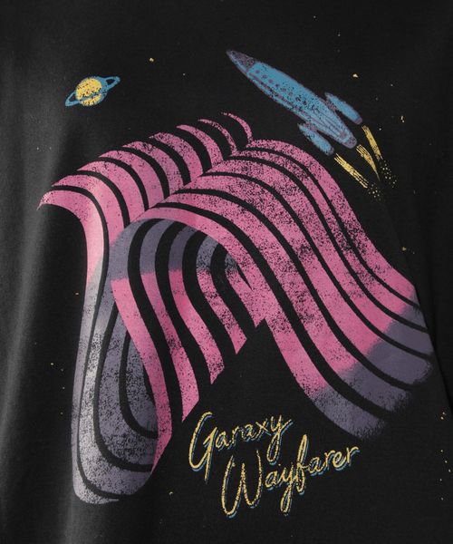 PAGEBOY（ページボーイ）の「スペースロックＴシャツ（Tシャツ/カットソー・レディース・チャコールグレー/ブラック・FREE）」の10枚目の写真