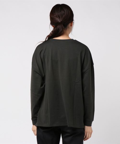 PAGEBOY（ページボーイ）の「スペースロックＴシャツ（Tシャツ/カットソー・レディース・チャコールグレー/ブラック・FREE）」の3枚目の写真