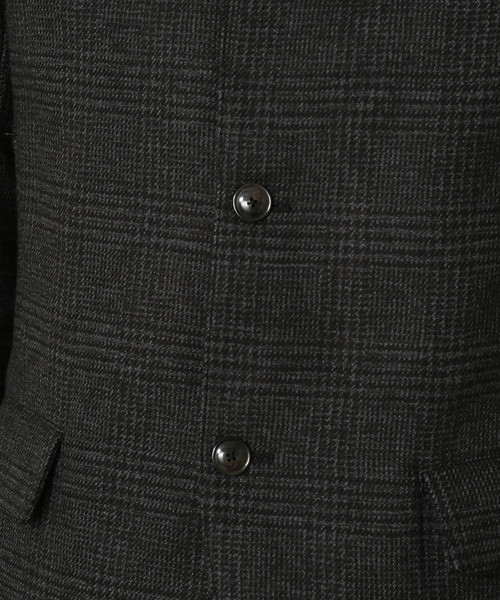 ADAM ET ROPE'(アダムエロペ)の「【HYBRID TWEED】 テーラードジャケット(テーラードジャケット・メンズ・ブラック系その他/グレー/ネイビー・L/M)」の12枚目の写真