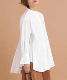 FREE'S MART | ◆スタンドカラーチュニックシャツ●(シャツ/ブラウス)