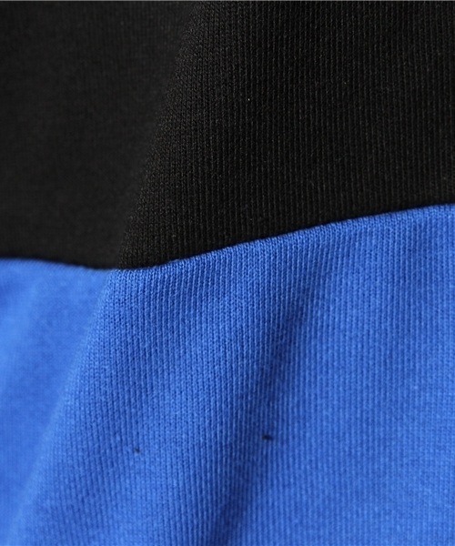 WEGO(ウィゴー)の「WEGO/バイカラープルパーカー(パーカー・メンズ・ホワイト/杢グレー/ブルー・MEDIUM/LARGE)」の9枚目の写真