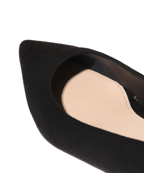 ADAM ET ROPE'（アダムエロペ）の「【雑誌掲載】カップインボロネーゼフラット（パンプス・レディース・ライトグレー/ブラック/ピンク/オレンジ/ミント・22.5cm/23.5cm/24.5cm/23.0cm/24.0cm/25.0cm）」の16枚目の写真