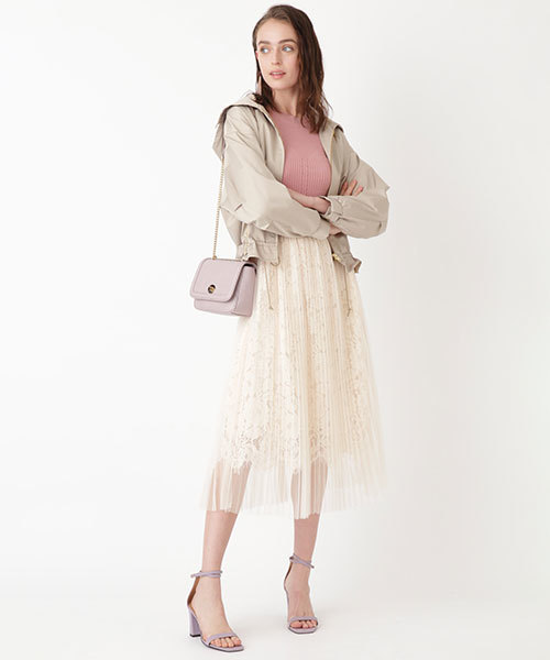 JILL STUART(ジルスチュアート)の「◆ケイティーリブニット(ニット/セーター・レディース・ホワイト/ブラック/ピンク/ブルー・FREE)」の9枚目の写真