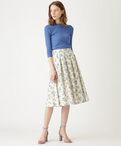 JILL STUART(ジルスチュアート)の「◆ケイティーリブニット(ニット/セーター・レディース・ホワイト/ブラック/ピンク/ブルー・FREE)」の20枚目の写真