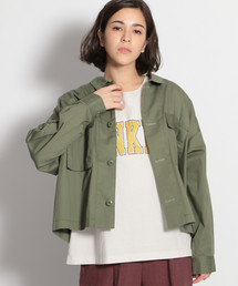 niko and... | ビッグポケットワークジャケット(ミリタリージャケット)