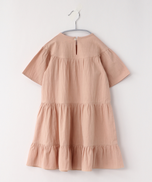 LOWRYS FARM(ローリーズファーム)の「ティアードワンピース 830345(ワンピース・キッズ・オフホワイト/ピンク/グリーン/ブルー・100/110/120)」の10枚目の写真