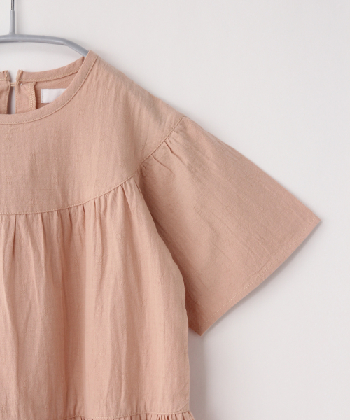 LOWRYS FARM(ローリーズファーム)の「ティアードワンピース 830345(ワンピース・キッズ・オフホワイト/ピンク/グリーン/ブルー・100/110/120)」の12枚目の写真