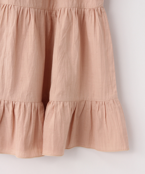 LOWRYS FARM(ローリーズファーム)の「ティアードワンピース 830345(ワンピース・キッズ・オフホワイト/ピンク/グリーン/ブルー・100/110/120)」の13枚目の写真