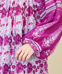 ne Quittez pas エスニック柄ワンピース M NE QUITTEZ PAS!（ヌキテパ）の「【別注】＜ne Quittez pas