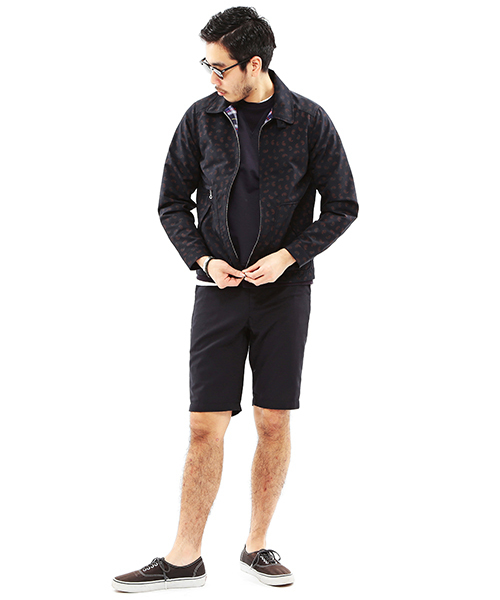 BEAMS PLUS（ビームスプラス）の「○BEAMS PLUS / ストームジャケット ペイズリー（ブルゾン・メンズ・ネイビー・LARGE/SMALL/MEDIUM/X-LARGE）」の15枚目の写真