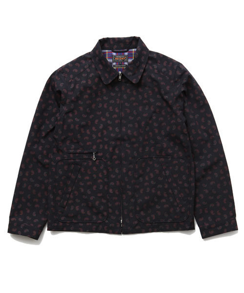 BEAMS PLUS（ビームスプラス）の「○BEAMS PLUS / ストームジャケット ペイズリー（ブルゾン・メンズ・ネイビー・LARGE/SMALL/MEDIUM/X-LARGE）」の13枚目の写真