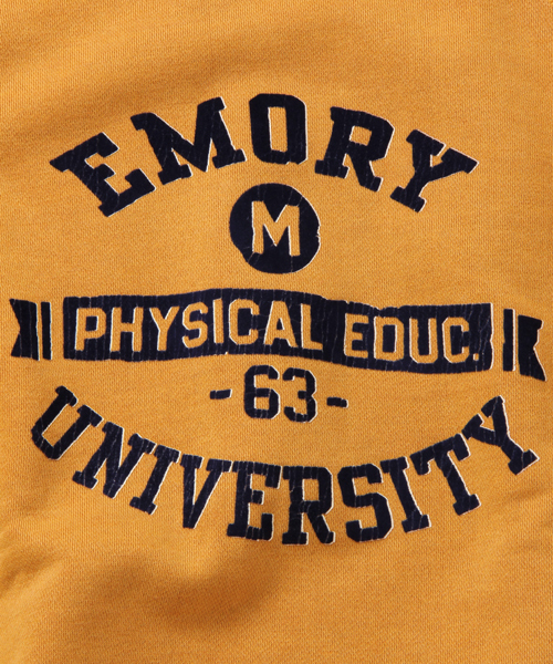 BEAMS（ビームス）の「○CHESWICK×BEAMS / 別注 ラグラン S/S SWEAT（スウェット・メンズ・オフホワイト/ネイビー/イエロー・SMALL/LARGE/MEDIUM）」の11枚目の写真