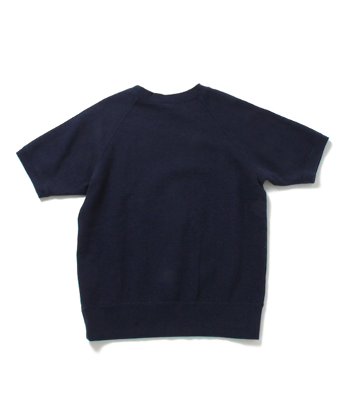 BEAMS（ビームス）の「○CHESWICK×BEAMS / 別注 ラグラン S/S SWEAT（スウェット・メンズ・オフホワイト/ネイビー/イエロー・SMALL/LARGE/MEDIUM）」の4枚目の写真