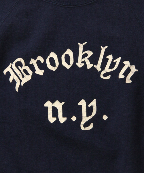 BEAMS（ビームス）の「○CHESWICK×BEAMS / 別注 ラグラン S/S SWEAT（スウェット・メンズ・オフホワイト/ネイビー/イエロー・SMALL/LARGE/MEDIUM）」の12枚目の写真