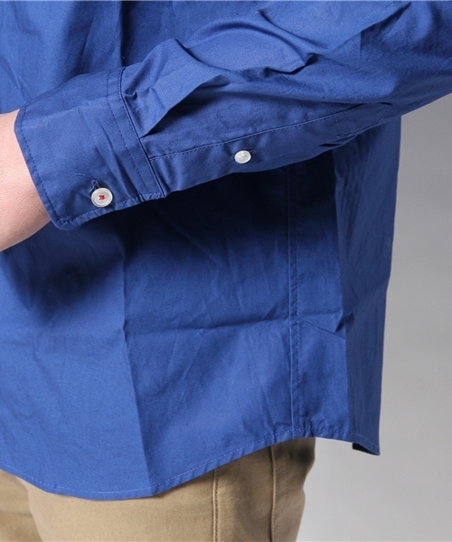 WEGO(ウィゴー)の「WEGO/フーデッドシャツ(シャツ/ブラウス・メンズ・ワイン/ホワイト/ブルー/ブルー系その他・LARGE/MEDIUM)」の8枚目の写真