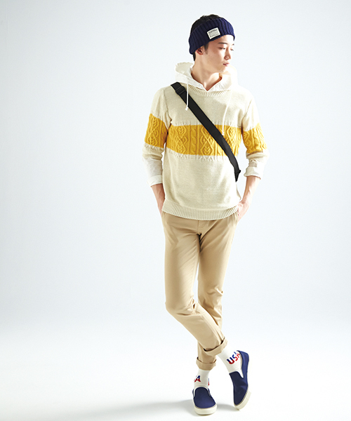 WEGO(ウィゴー)の「WEGO/フーデッドシャツ(シャツ/ブラウス・メンズ・ワイン/ホワイト/ブルー/ブルー系その他・LARGE/MEDIUM)」の10枚目の写真