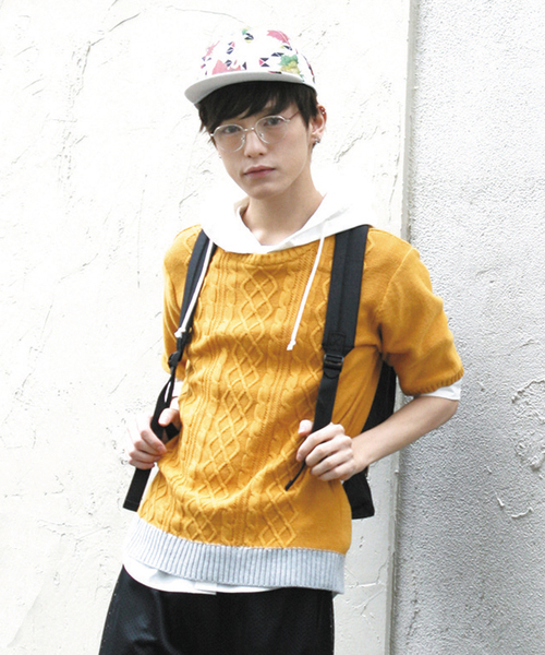 WEGO(ウィゴー)の「WEGO/フーデッドシャツ(シャツ/ブラウス・メンズ・ワイン/ホワイト/ブルー/ブルー系その他・LARGE/MEDIUM)」の16枚目の写真