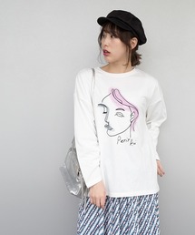 アートＧＩＲＬ　ロングＴシャツ