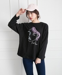 アートGIRL ロングTシャツ