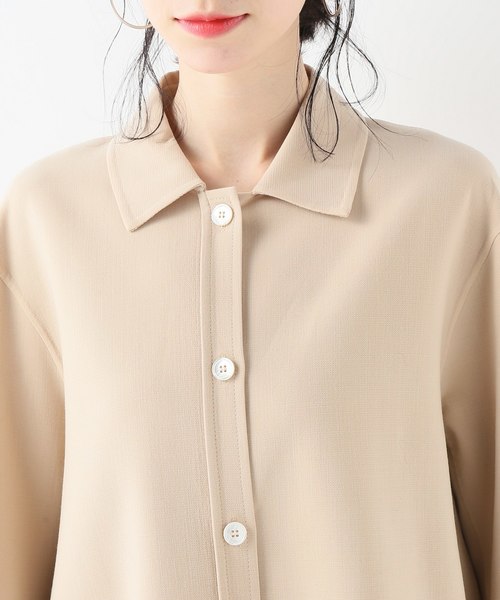 CITYSHOP（シティーショップ）の「【ARCH THE】 shirt ジャケット（ブルゾン・レディース・ベージュ・MEDIUM）」の6枚目の写真