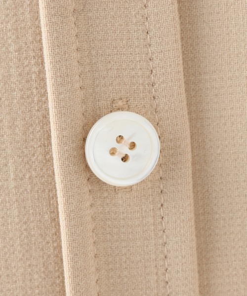 CITYSHOP（シティーショップ）の「【ARCH THE】 shirt ジャケット（ブルゾン・レディース・ベージュ・MEDIUM）」の5枚目の写真