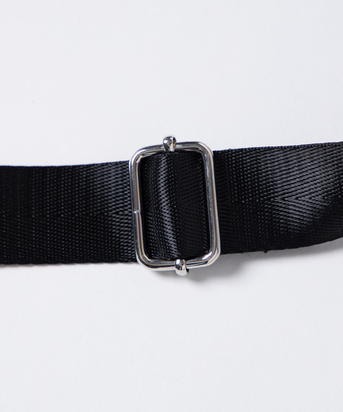 WEGO（ウィゴー）の「WEGO/ボールチェーンウエストバッグ（ボディバッグ/ウエストポーチ・レディース・ブラック・FREE）」の7枚目の写真