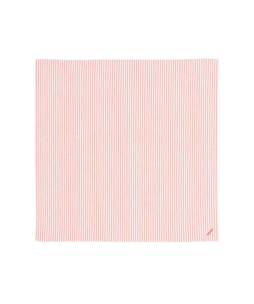 BEAMS(ビームス)の「ストライプ ハンカチ(ハンカチ/ハンドタオル・メンズ・ピンク/サックスブルー/ブルー/ネイビー/レッド/グレー/オレンジ・ONE SIZE)」の6枚目の写真