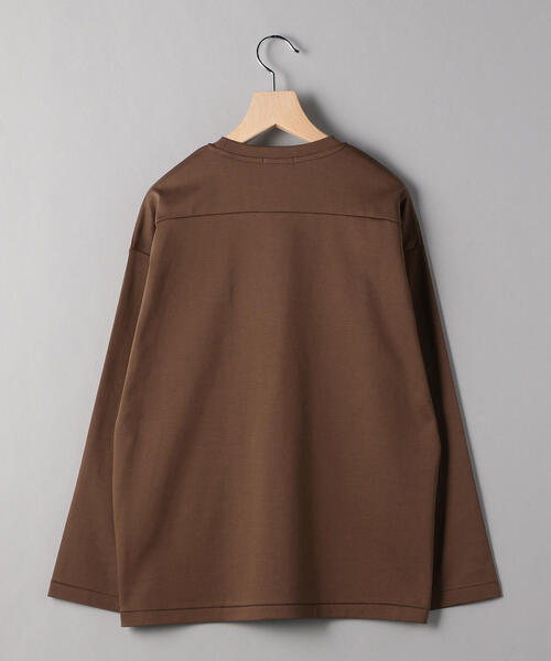 BEAUTY&YOUTH UNITED ARROWS（ビューティーアンドユースユナイテッドアローズ）の「BY ダブルガス ワイドフォルム カットソー（Tシャツ/カットソー・メンズ・ホワイト/ダークグレー/モカ/その他1・XX-LARGE/X-LARGE/LARGE/MEDIUM/SMALL）」の7枚目の写真