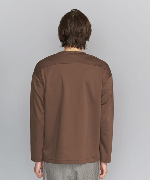 BEAUTY&YOUTH UNITED ARROWS（ビューティーアンドユースユナイテッドアローズ）の「BY ダブルガス ワイドフォルム カットソー（Tシャツ/カットソー・メンズ・ホワイト/ダークグレー/モカ/その他1・XX-LARGE/X-LARGE/LARGE/MEDIUM/SMALL）」の11枚目の写真