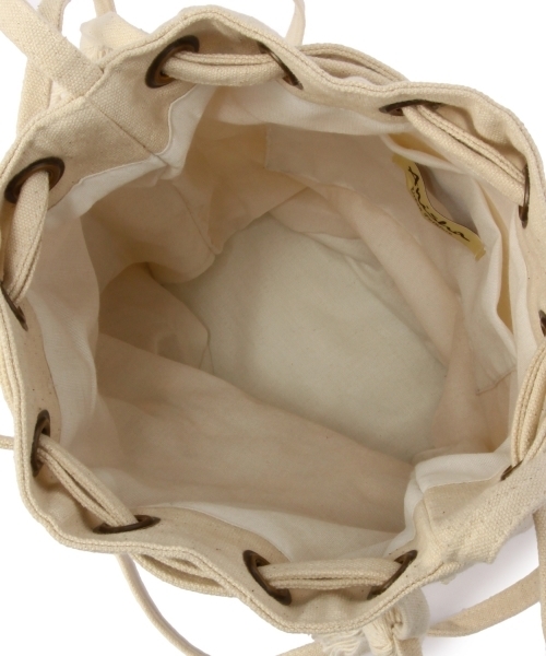 Another Edition（アナザーエディション）の「Anisha BEADS キンチャク PCT（ショルダーバッグ・レディース・オフホワイト/グレー・フリー）」の11枚目の写真