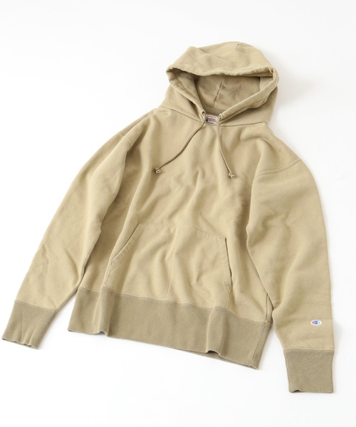 IENA(イエナ)の「CHAMPION*IENA 別注 HVW VINTAGE フーディー◆(パーカー・レディース・ブラック/グレー系その他/ベージュ/カーキ・FREE)」の14枚目の写真