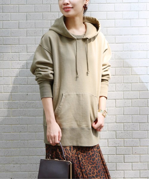 IENA(イエナ)の「CHAMPION*IENA 別注 HVW VINTAGE フーディー◆(パーカー・レディース・ブラック/グレー系その他/ベージュ/カーキ・FREE)」の11枚目の写真