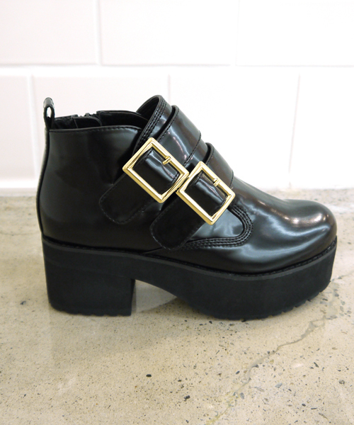 goocy（グーシー）の「ボリュームブーツ（ブーツ・レディース・クリアブラック/ブラック・36/38/37）」の4枚目の写真