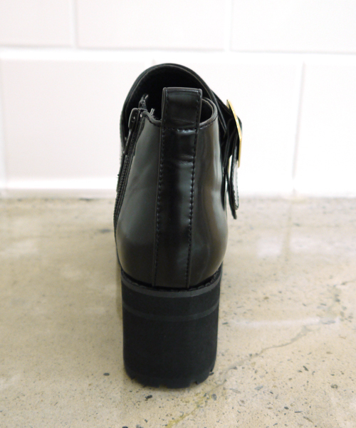 goocy（グーシー）の「ボリュームブーツ（ブーツ・レディース・クリアブラック/ブラック・36/38/37）」の5枚目の写真