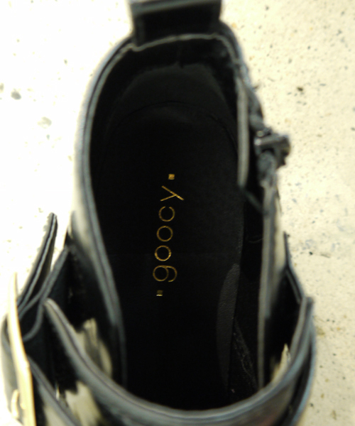 goocy（グーシー）の「ボリュームブーツ（ブーツ・レディース・クリアブラック/ブラック・36/38/37）」の7枚目の写真