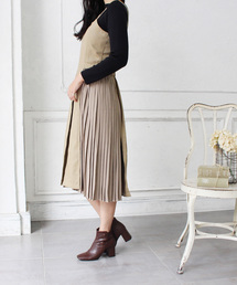 サイドプリーツジャンパースカート