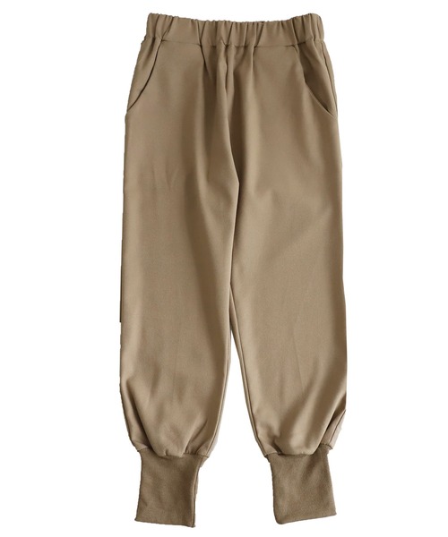 antiqua（アンティカ）の「裾リブテーパードパンツ（その他パンツ・レディース・ブラック/ブラウン系その他/グレー/ベージュ・S/M/L）」の10枚目の写真