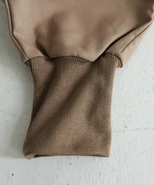 antiqua（アンティカ）の「裾リブテーパードパンツ（その他パンツ・レディース・ブラック/ブラウン系その他/グレー/ベージュ・S/M/L）」の13枚目の写真