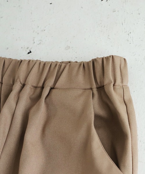antiqua（アンティカ）の「裾リブテーパードパンツ（その他パンツ・レディース・ブラック/ブラウン系その他/グレー/ベージュ・S/M/L）」の12枚目の写真