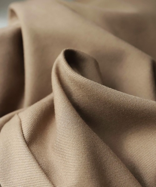 antiqua（アンティカ）の「裾リブテーパードパンツ（その他パンツ・レディース・ブラック/ブラウン系その他/グレー/ベージュ・S/M/L）」の14枚目の写真