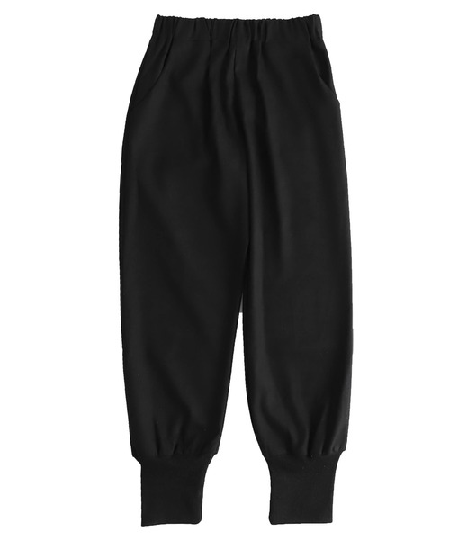 antiqua（アンティカ）の「裾リブテーパードパンツ（その他パンツ・レディース・ブラック/ブラウン系その他/グレー/ベージュ・S/M/L）」の7枚目の写真